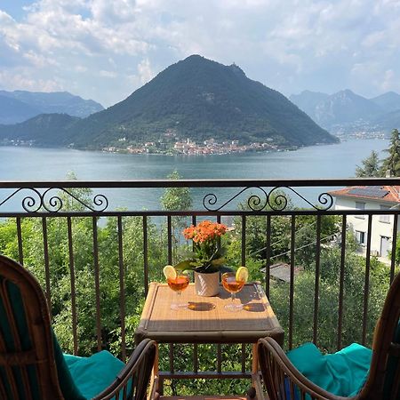 Appartamento Lake View Di Villa Giuliana Sulzano Exteriér fotografie