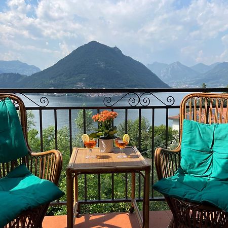 Appartamento Lake View Di Villa Giuliana Sulzano Exteriér fotografie