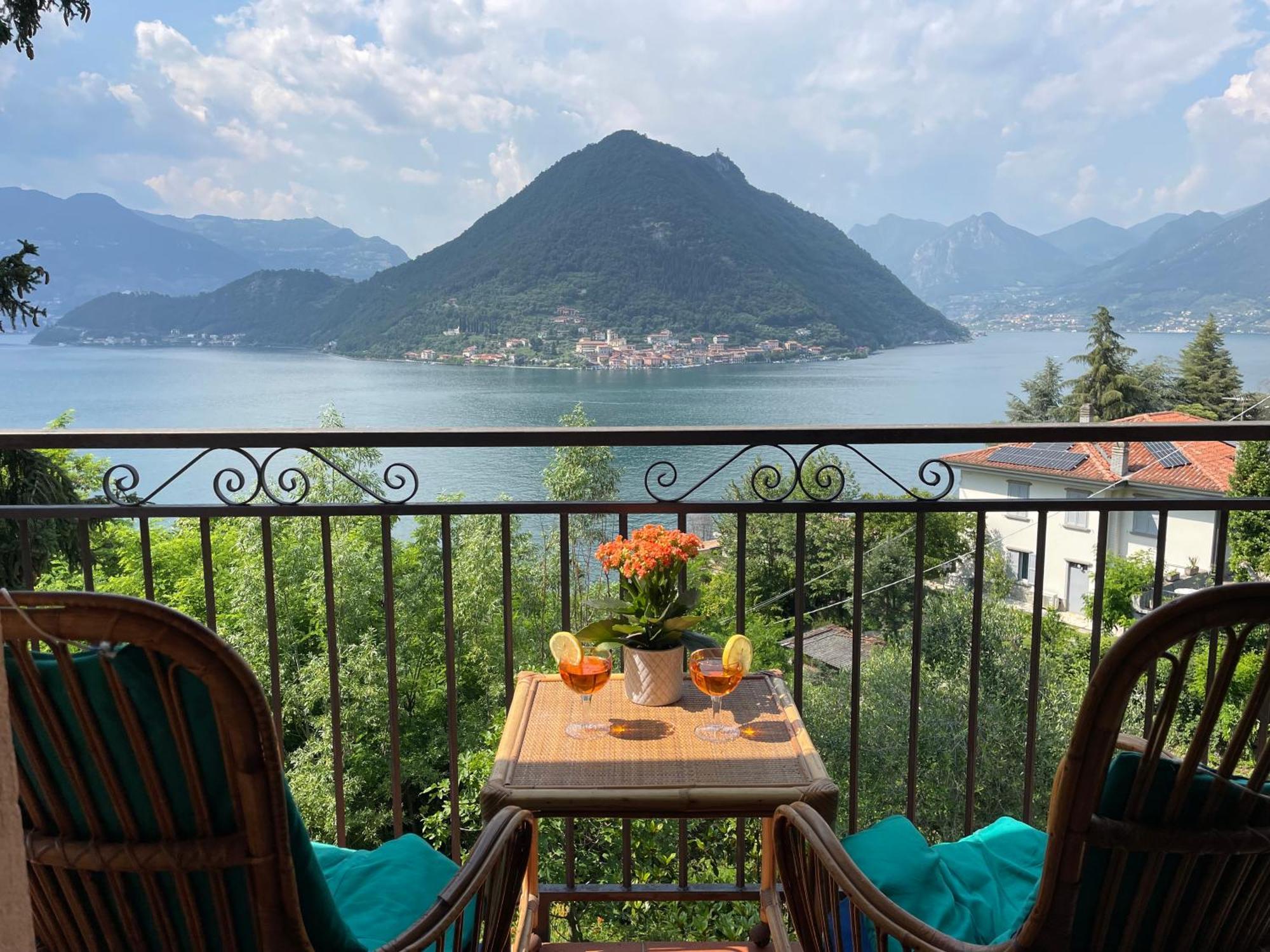 Appartamento Lake View Di Villa Giuliana Sulzano Exteriér fotografie