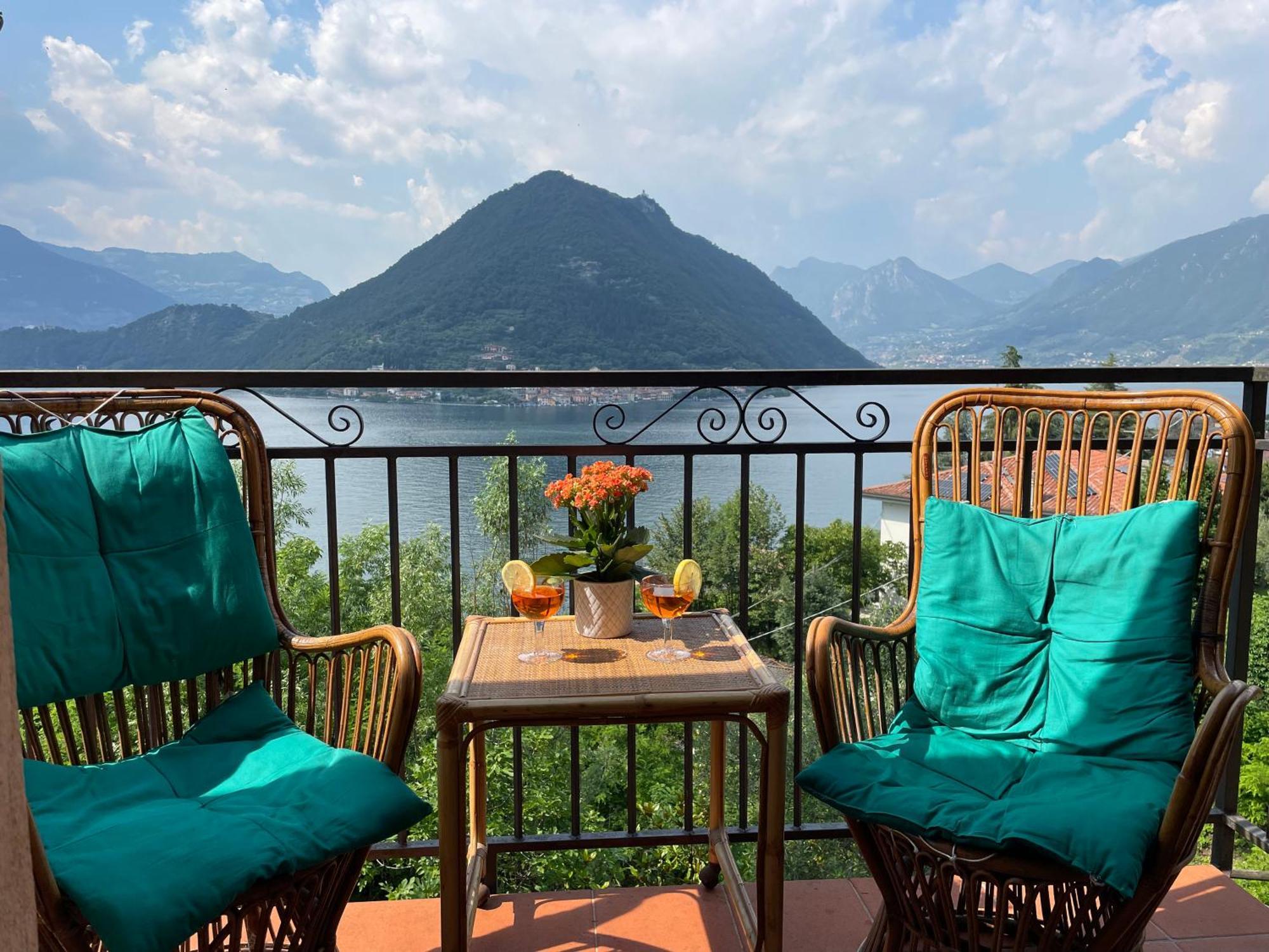 Appartamento Lake View Di Villa Giuliana Sulzano Exteriér fotografie